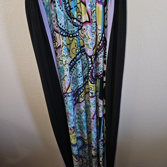 Snap Womans Spaghetti Strap Maxi Dress Size L - Picture 9 of 11